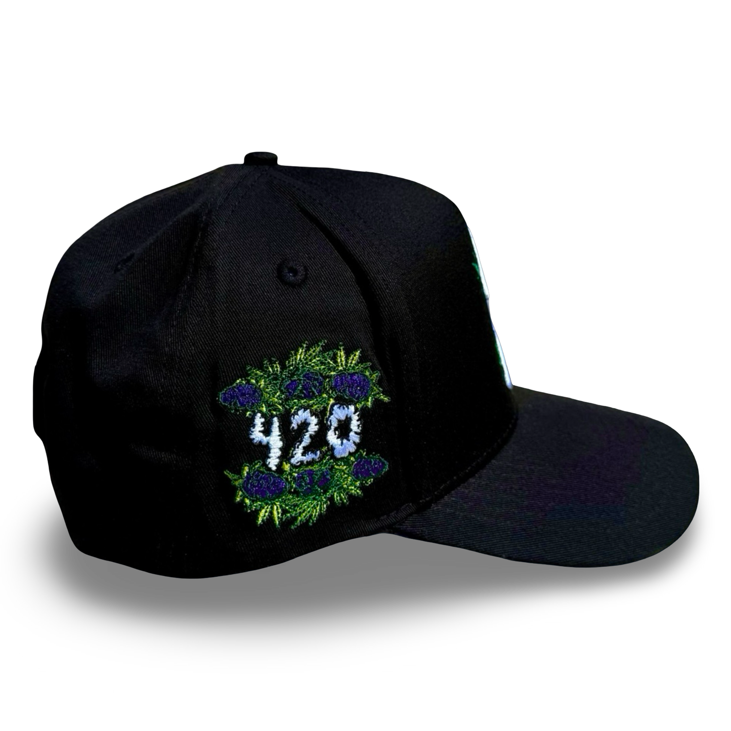 420 Snapback - Purple