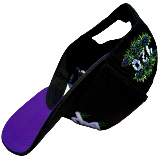 420 Snapback - Purple