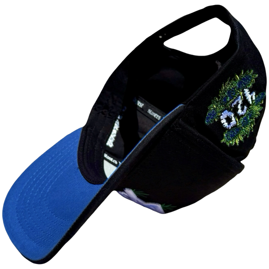 420 Snapback - Blue