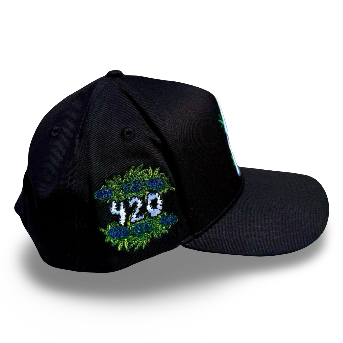 420 Snapback - Blue