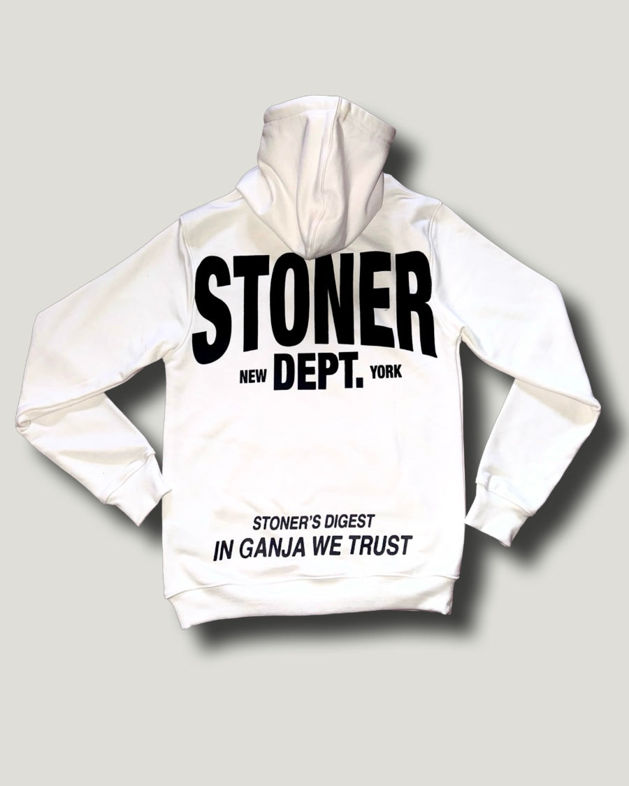 STONER DEPT. Hoodie - White