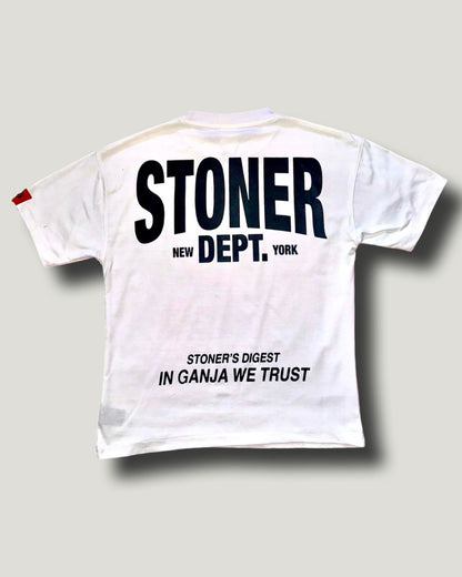 STONER DEPT. Tee - White