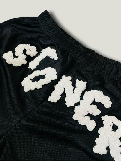 STONER Chenille Shorts - Black