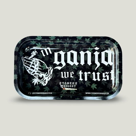 “In Ganja We Trust” Rolling Tray