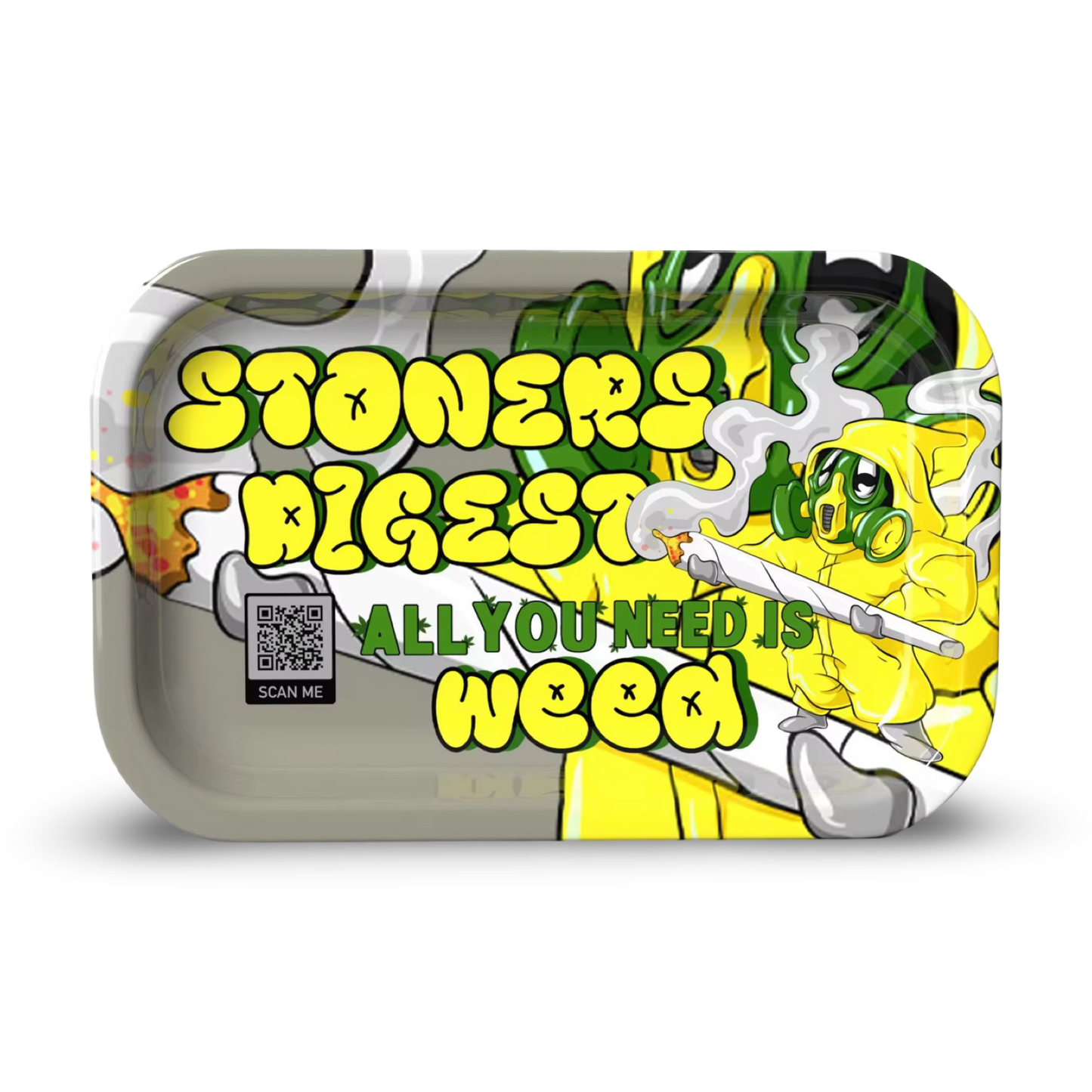 “All You Need Is Weed” Rolling Tray - Large