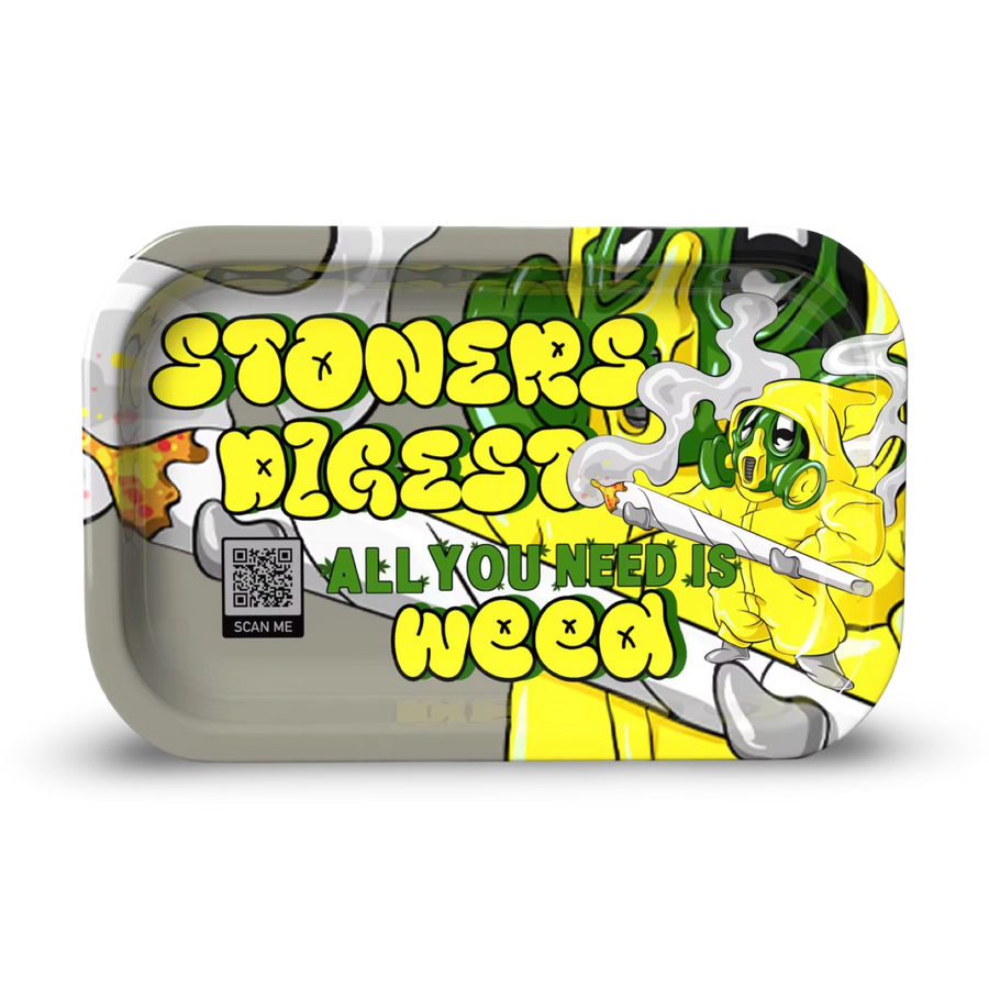 “All You Need Is Weed” Rolling Tray - Large