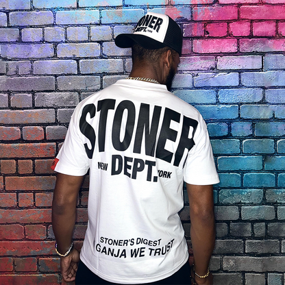 STONER DEPT. Tee - White